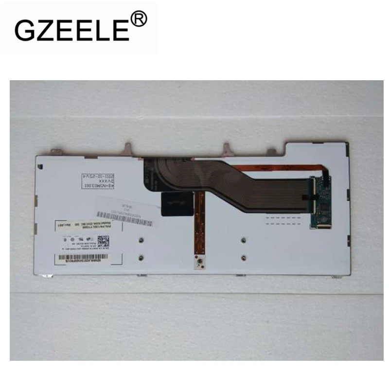 Русская клавиатура для ноутбука GZEELE для DELL E6420 E5420 E5430 E6220 E6320 E6330 E6420 E6430 RU с подсветкой черная клавиатура для ноутбука