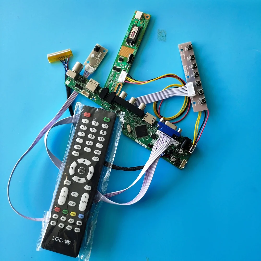 

for LTN154P1-L03 Digital Signal 1 lamps 15.4" Module TV Controller Board Mother Board Resolution AV VGA 30pin 1680X1050