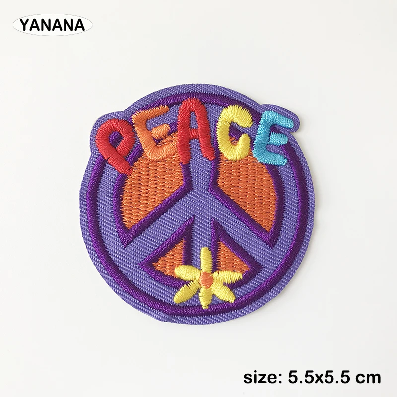 Против анти войны личность значок Сделай Сам одежда декоративная ручка наклеить