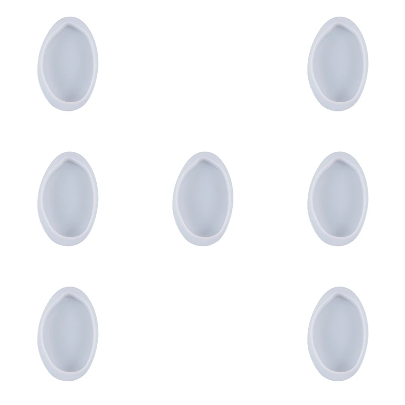 

7Pcs Pendant Lemon Pendant Handmade Jewelry Pendant Mirror Silicone Diy Crystal Glue Mold