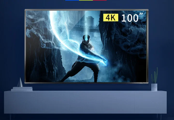 85 см 95 100 дюймов Смарт Android ЖК-дисплей 4K ТВ светодиодный wifi/lan IP Интернета DVB-T2