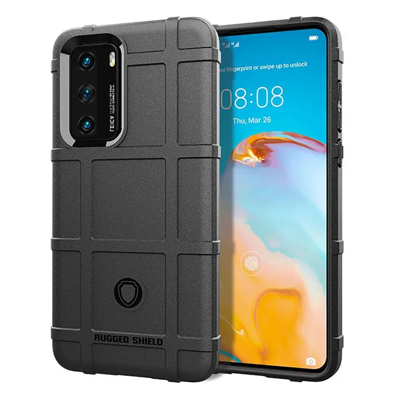 Чехол для Huawei P40 Lite P40Pro Прочный противоударный чехол P30 P20 2019 Pro чехлы