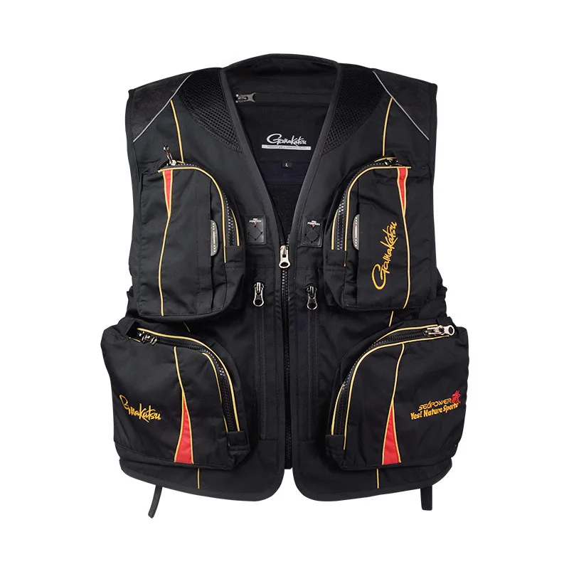 Жилет для рыбалки Gamakatsu многофункциональный жилет Сверхлегкий с несколькими