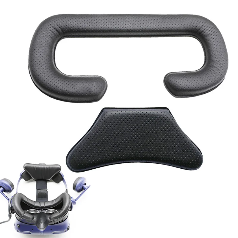 Кожаная Губка Подушка Замена пены маски головная Накладка для VR VIVE