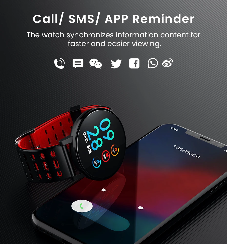 Makibes T3 IOS Android умные часы для мужчин и женщин HR кровяное кислородное кровяное давление IP67 Водонепроницаемый фитнес-трекер PKV11