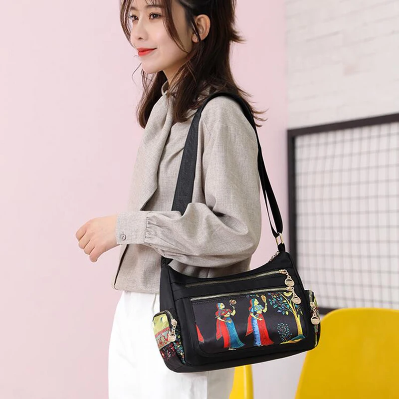 Маленькая оксфордская сумка через плечо повседневный кошелек для женщин