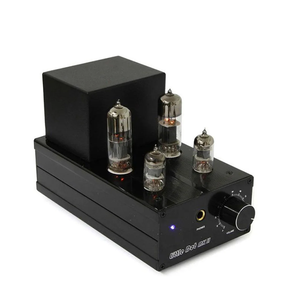 

Little Dot MKⅡ 6J1+6N6 Dual Vacuum Tube Portable Headphone Amplifier Pre-amp for Audiophile