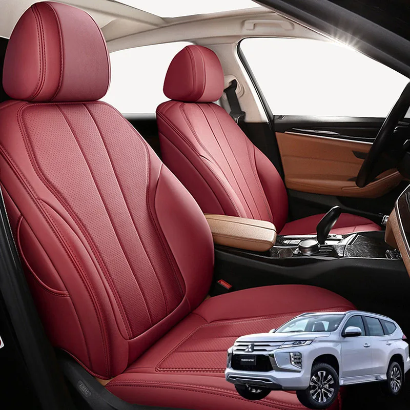 

Автомобильные Чехлы На Сиденья под заказ для Mitsubishi Pajero 2005 2006 2007 2008 2009 2010 2011 2012 2013 2014, аксессуары для автомобиля