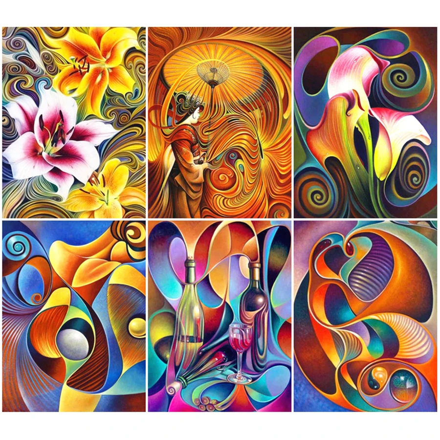 

Handcirafts Diamond Painting Full Drill Square Flowers Cross Stitch Embroidery Home Decoration Diamond Art Hobbies and Crafts