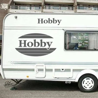 for hobby autocollant sticker camping car caravane caravan 8pcs car styling