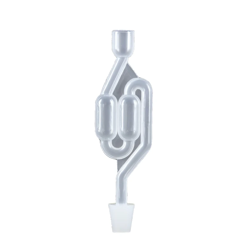 Воздушный замок Еда Класс с двойным пузырем Пластик клапан домашнее ПИВОВАРЕНИЕ