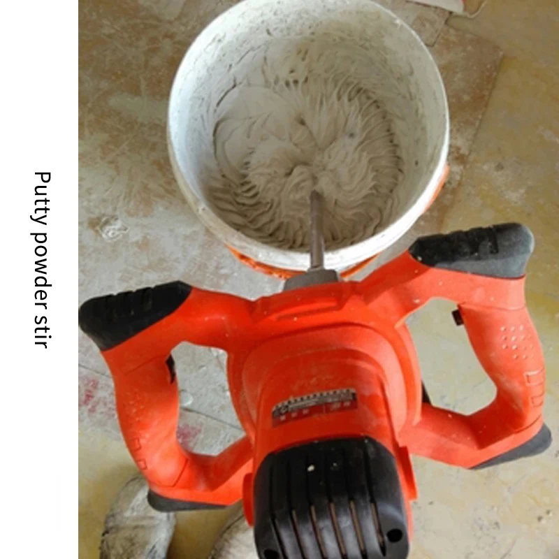 Электрический миксер An Jieshun 6 скоростей для краски цементный порошок шпаклевки