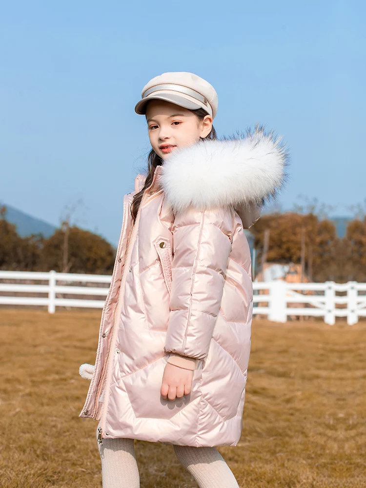 

Children's down jacket for girls