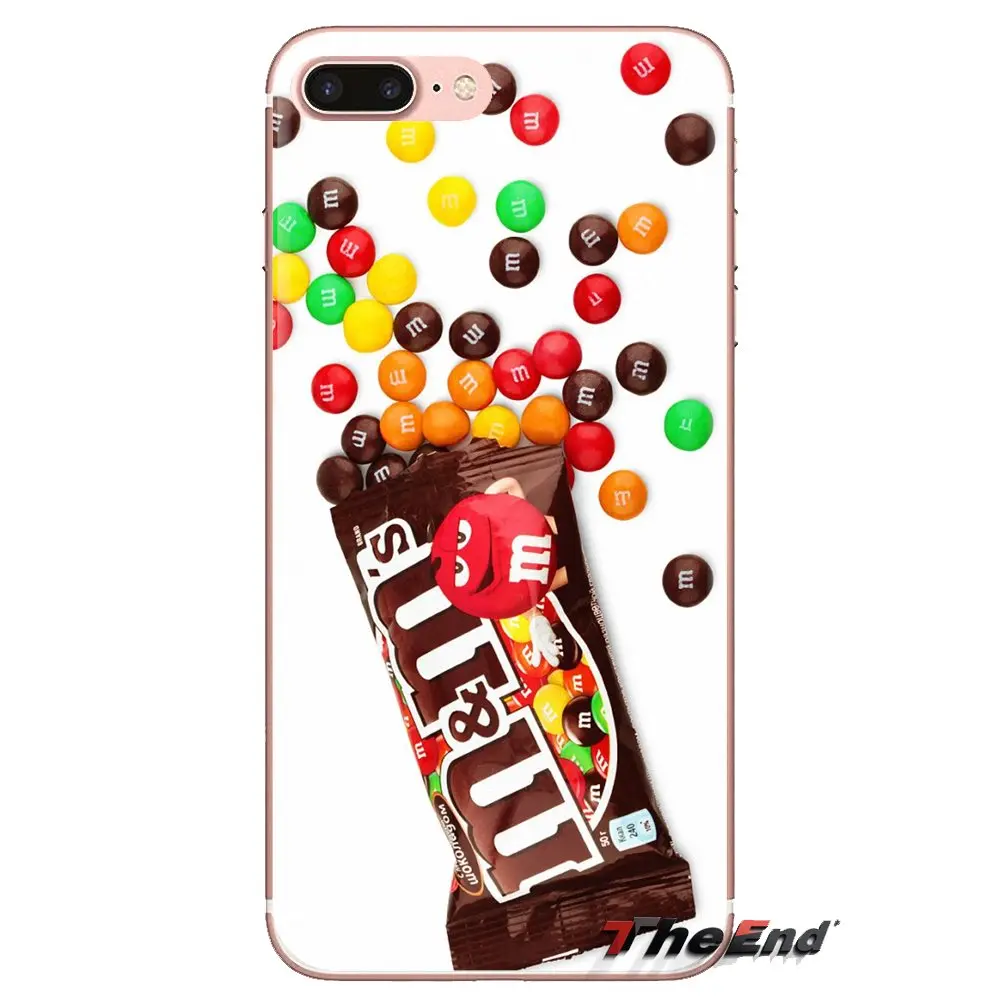For Xiaomi Mi3 Samsung A10 A30 A40 A50 A60 A70 Galaxy S2 Note 2 Grand Core Prime TPU Case Covers M &amp Chocolate Candy Hard Milk |