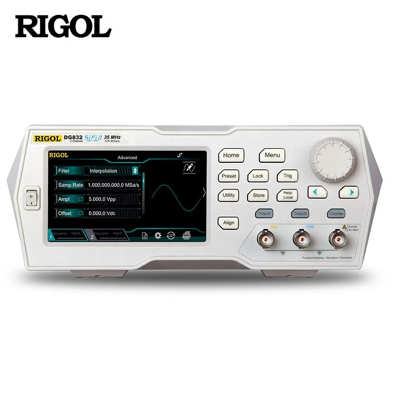 

DG800 SERIES Signal Generator Function/Arbitrary Waveform Function Generator DG822 20MHZ 2 output channels