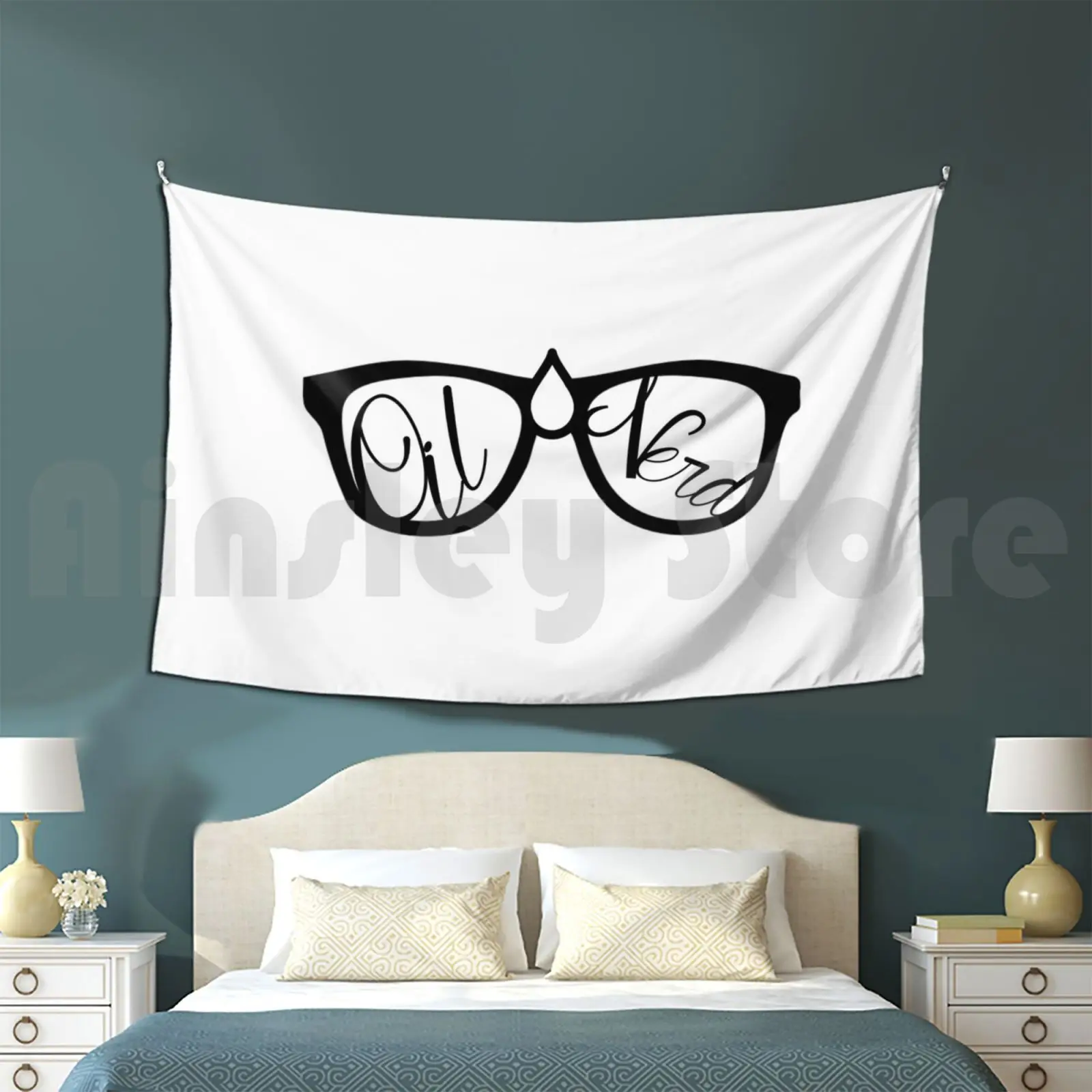 Essential Oil Nerd Glasses Tapestry Living Room Bedroom Oils Young Doterra Cars