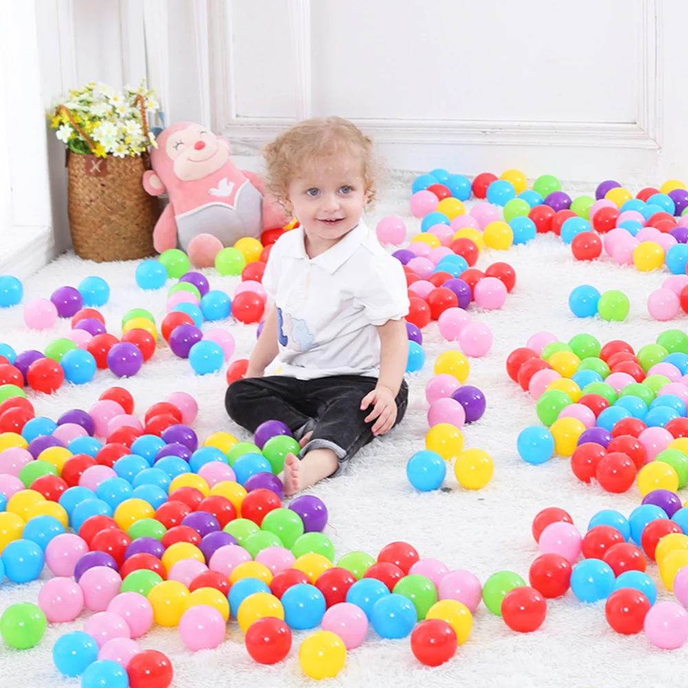 

50pcs Children Ocean Pool Color Pastic for Kid (Random Color)