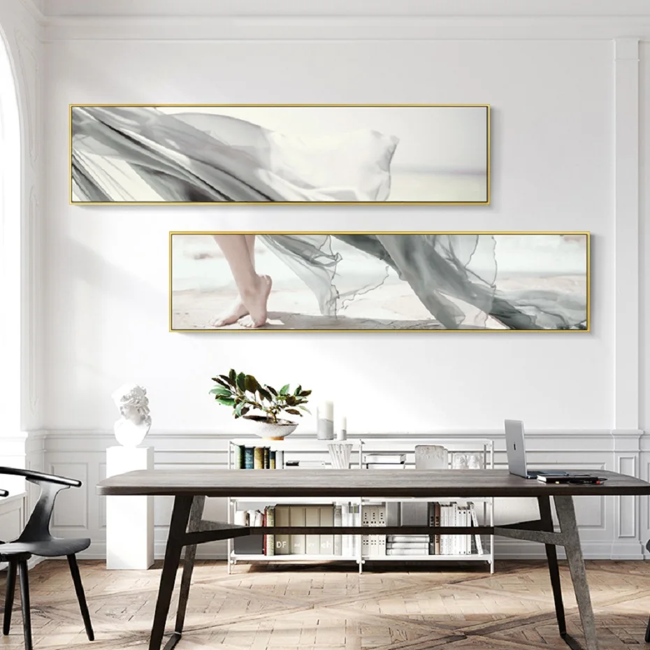 

Nordic Minimalist Sweet Pink Girl Ribbon Canvas Prints and Posters Pink Wall Art Canvas Paintings for Girls Bedroom Home Decor