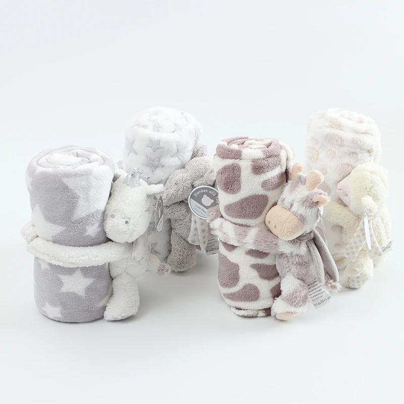 Одеяла фланелевые двухслойные однотонные для новорожденных 100% | Мать и ребенок