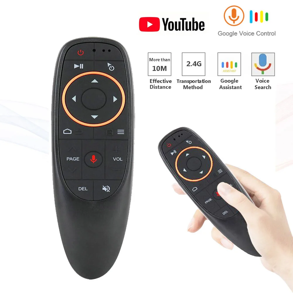 G10 Gyro Voice Air Flying Mouse 2 4G Беспроводная умная воздушная мышка мышь Универсальный