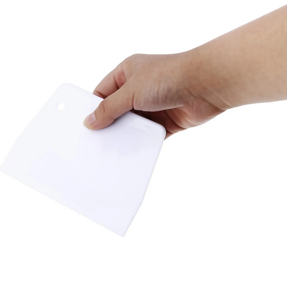 Пластиковый нож для теста скребок выпечки крем гладкая лопатка приготовления