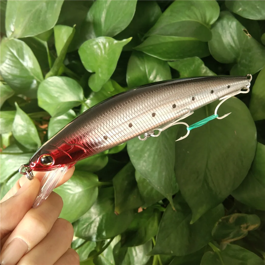 

Swolfy 8pcs 14cm 60g Fishing lures Jerkbaits Sinking Minnow lure High Quality Hard Baits professional Action Wobblers