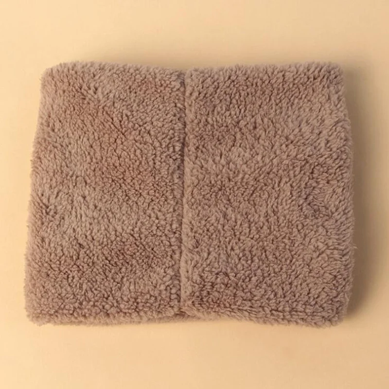 New pure children's scarves boys plush thick collar baby collar scarf