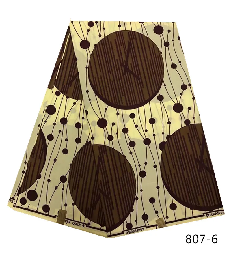 Новейший стиль 100% полиэстер ткань для платья оптом африканская Анкара