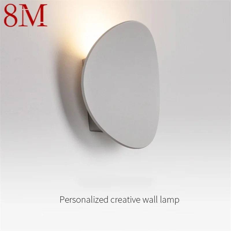 

8M Modern LED Wall Sconce Aluminum Wall Lamp Creative Decorative For Home Living Room Bedroom Balcony Corridor