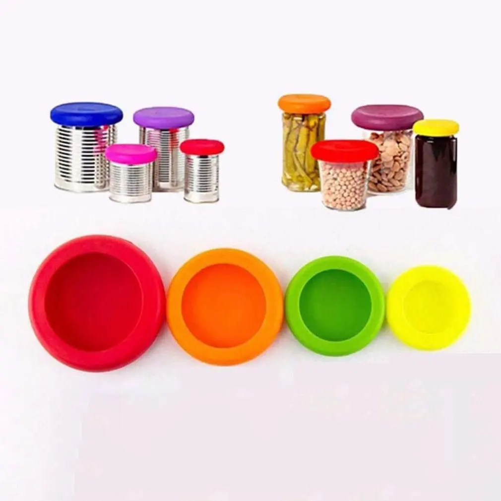 4 шт. силиконовые крышки для овощей и фруктов | Дом сад