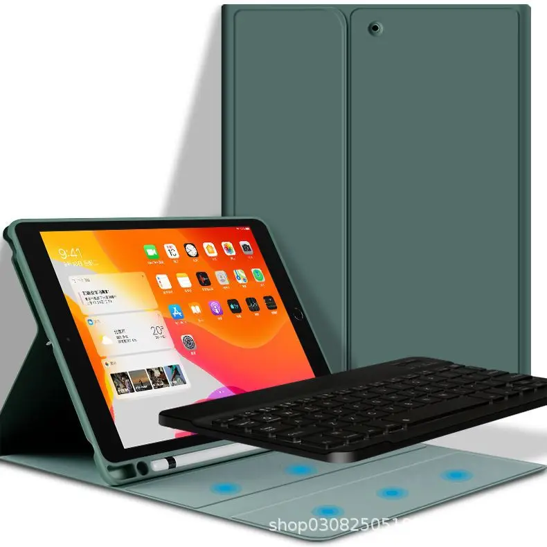 Для iPad Air 2 3 1 чехол Беспроводная Bluetooth клавиатура с держателем для карандашей