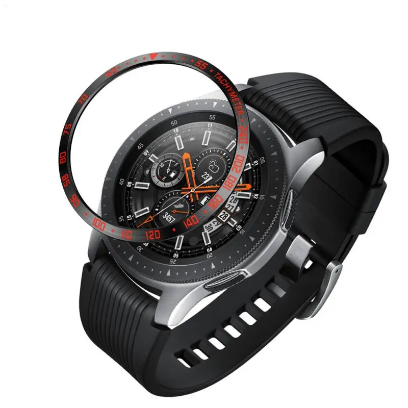 

New Steel Ring Applicable For Samsung Galaxy Watch R810/Gear S3 Classic Watch Case Steel Ring Bezel Anti-scratch Case 42/46MM