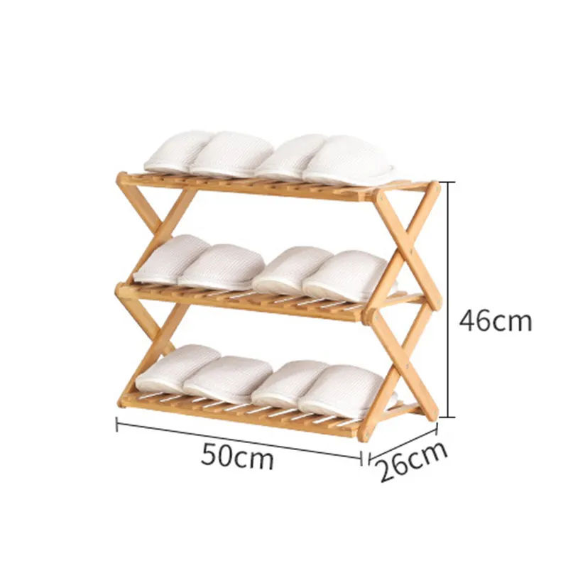 Складная стойка для обуви 2/3 уровня органайзер хранения на полке D6 | Дом и сад