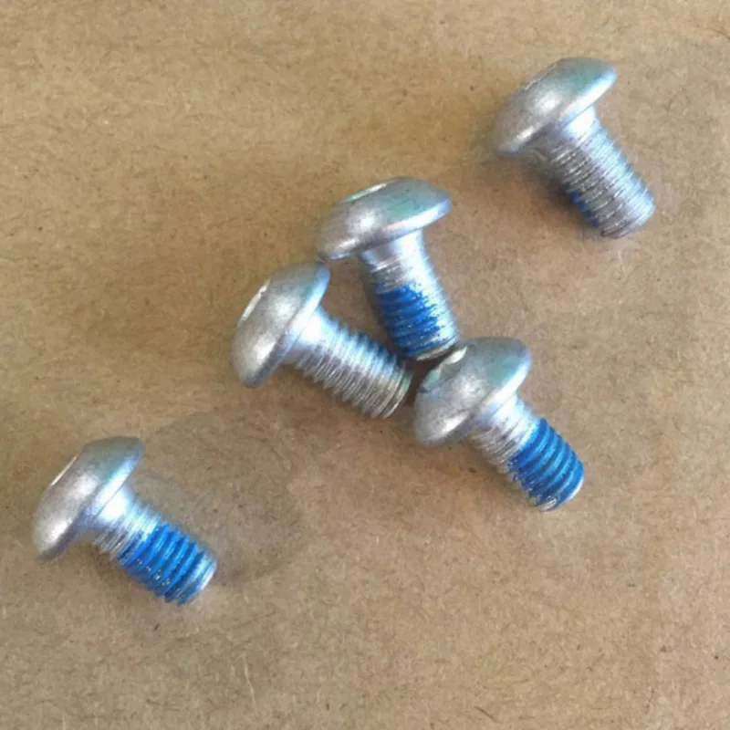 Brake disc screws Сиденье дискового тормоза для XIAOMI MIJIA M365 MI скутер Тормозная База Зажим диск 110 мм задние колеса фрикционные пластины оригинальные тормозные дисковые колодки - Цвет: Brake disc screws