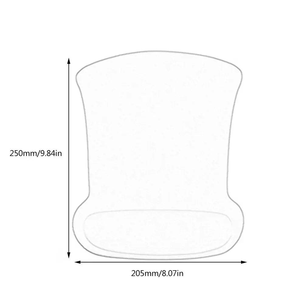 

Wrist Rest Support Game Mouse Mat Non-Slip Mousepad Computer PC Wrist Support Fashionable Mouse Pad for Computer PC Laptop