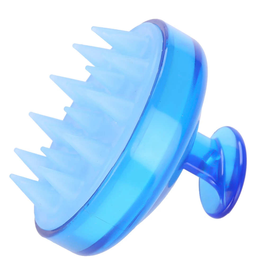 Расческа ручной 5 цветов силиконовый шампунь Массажная щетка для мытья гребень