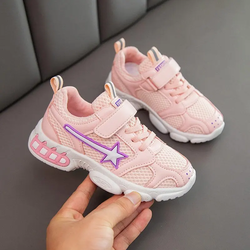 Детские кроссовки для мальчиков повседневная обувь бега дышащая Спортивная