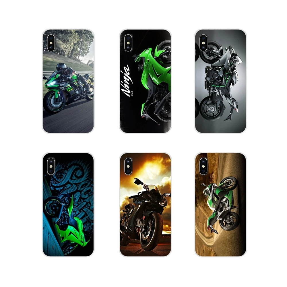 Чехол на заказ для Samsung Galaxy S3 S4 S5 Mini S6 S7 Edge S8 S9 S10 Lite Plus Note 4 5 8 9 Kawasaki Ninja Zx R Sport|Бамперы|