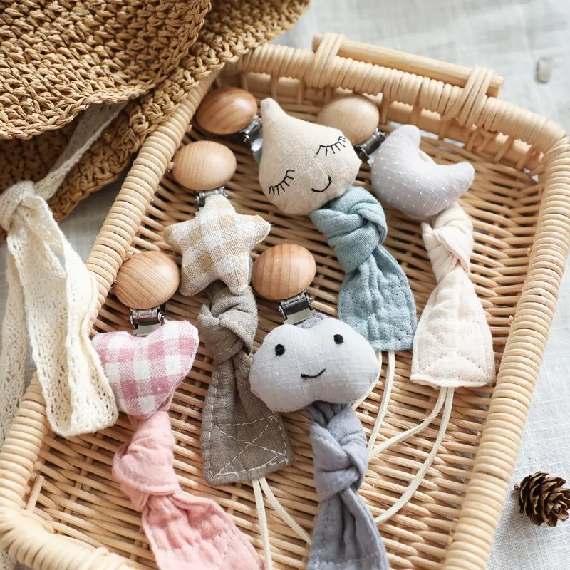 1 шт. детские соски цепи хлопок обычная соска цепь имя дерево держатель для