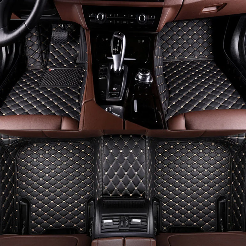 

For Suzuki Vitara 2020 2019 2018 Car Floor Mats Front & Rear Floor Liner Styling Auto Carpet Mat Waterproof Custom Leather