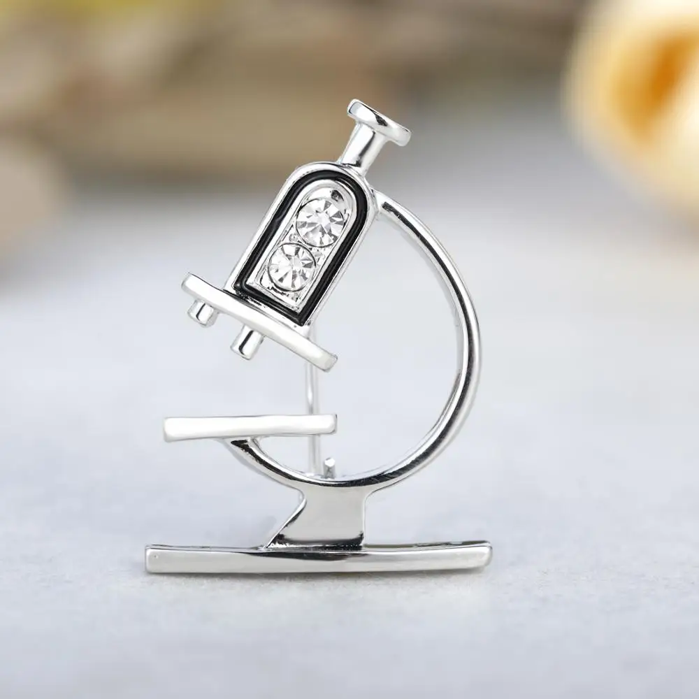 Эмаль Blucome брошь-инструмент для ученых Женская и мужская биология молекулярная