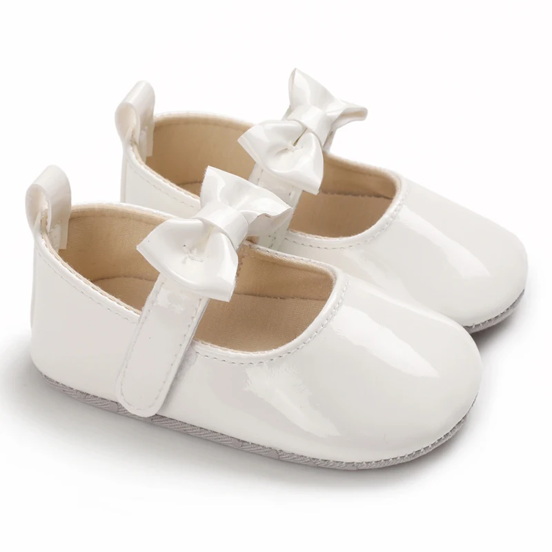 

Soft Leather Baby Moccasins Shoes Newborn Sole First Walkers Lovely Bow Toddler Shoes Infant Girls Soft Soled Walking Shoes