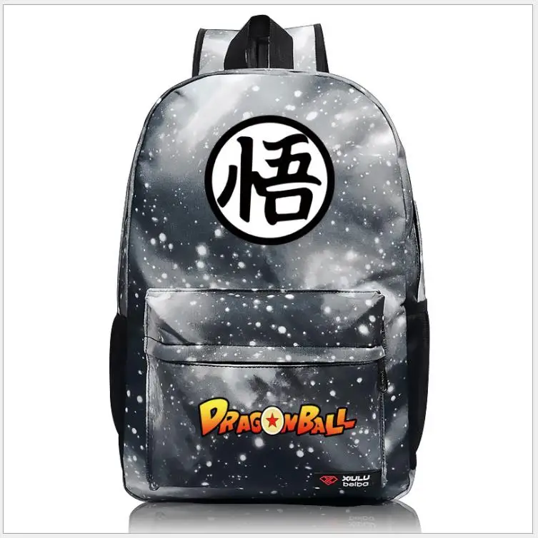 Новый рюкзак Dragon Ball Super Saiyan модные школьные сумки для ноутбука Goku Vegeta мужчин