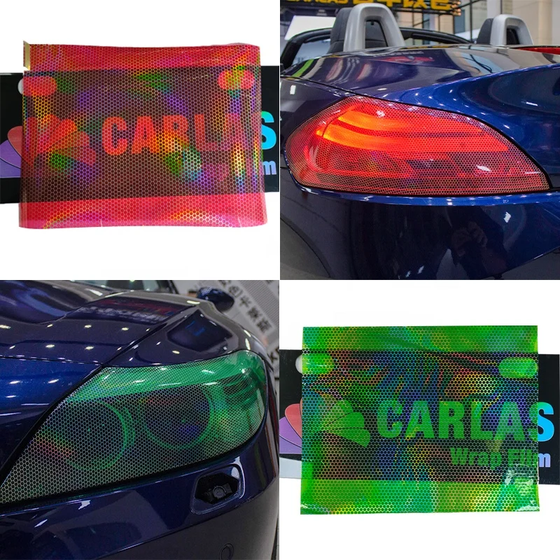 Лазерная сотовая автомобильная лампа CARLAS виниловая оболочка светодиодные фары