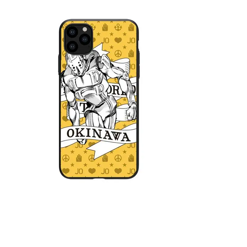 

JoJo's Bizarre Adventure JoJo Anime Phone Case For iphone 5s 6 7 8 11 12 plus xsmax xr pro mini se Cover Fundas Coque