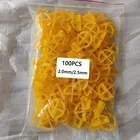 100 шт., пластиковые напольные плитки для выравнивания стен