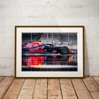 Картина на холсте Max Verstappen Red Bull Racing F-1 Formula 1, Настенная картина для гостиной, Современный домашний декор