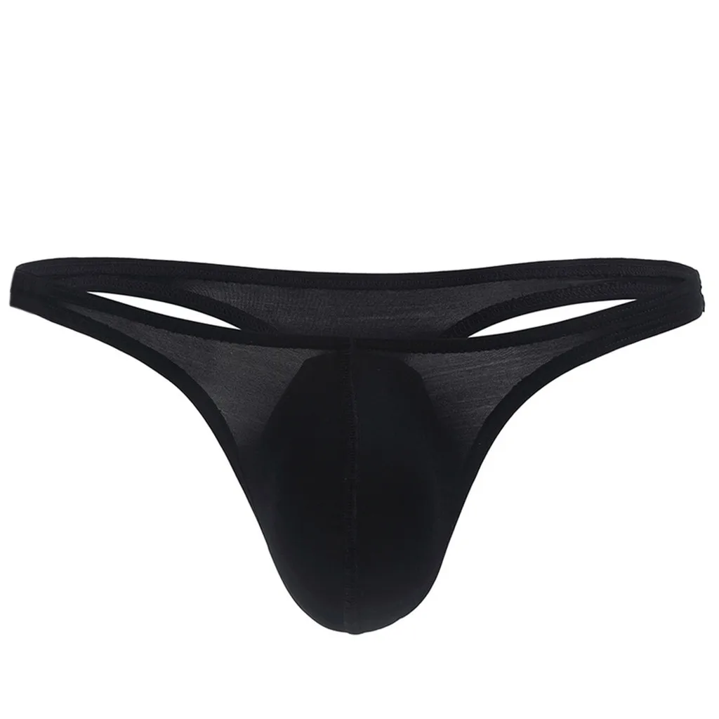 Новое мужское Сексуальное белье u-выпуклая тонкий Стрейнер с низкой талией