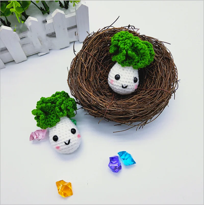 Китайская капуста ручной работы мягкая плюшевая игрушка куклы брелок Подвеска