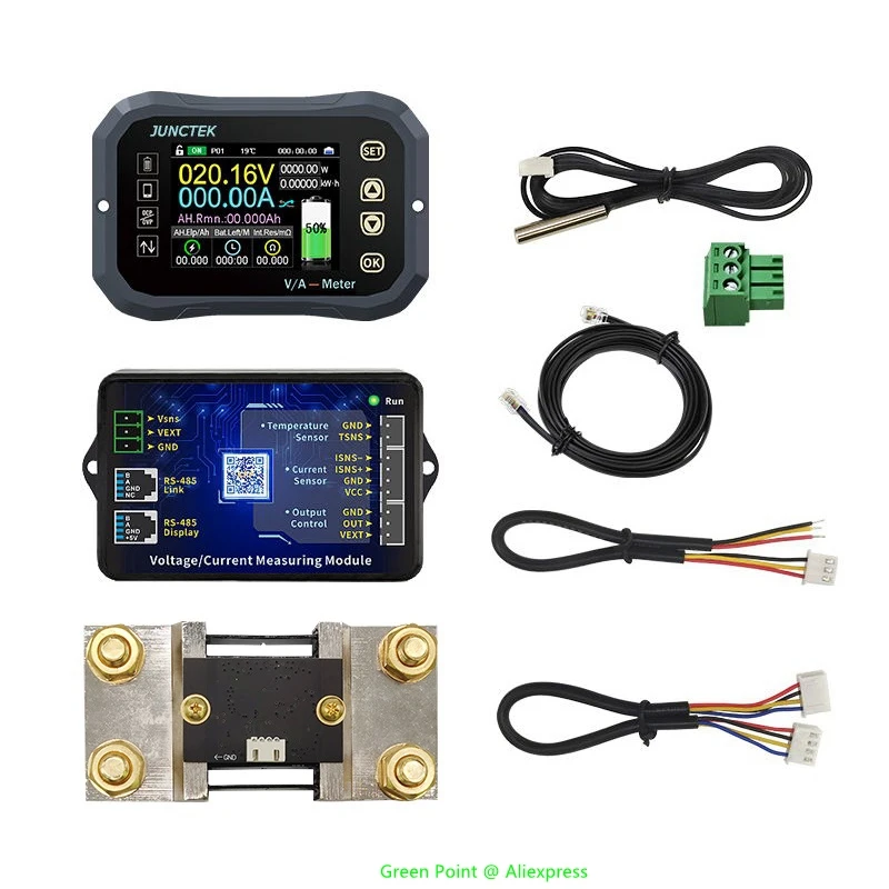 Монитор аккумулятора Bluetooth KG160F постоянный ток 0-120 В 600 А |